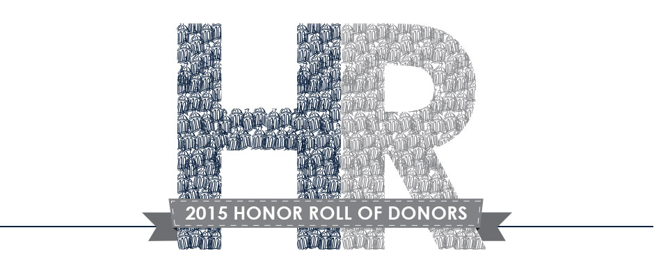 Honor Roll of Donors