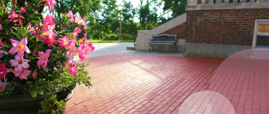 Alumni Brick Courtyard