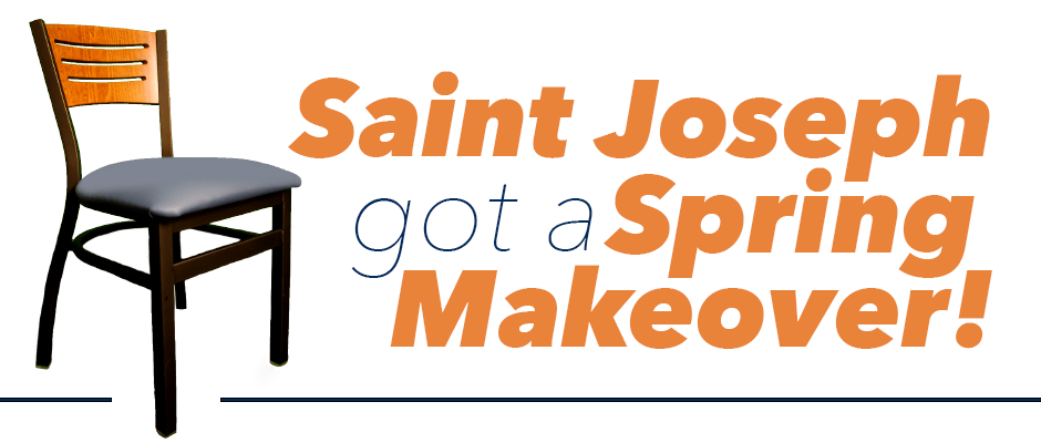Saint Joseph got a Spring Makeover
