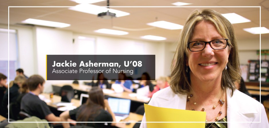 Jackie Asherman, U'08 - Associate Professor of Nursing